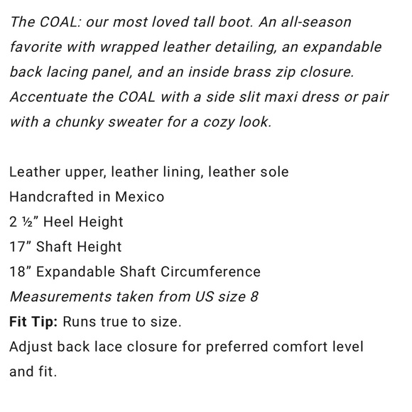 EUC OG Freebird Coal in Cognac, size 9 - Picture 12 of 12